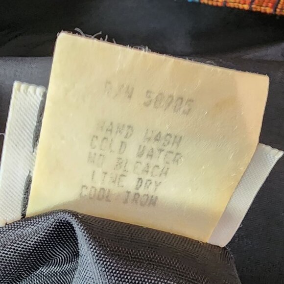 Vintage CLIO International Children Tapestry Vest Womens Petite PS - Picture 11 of 11